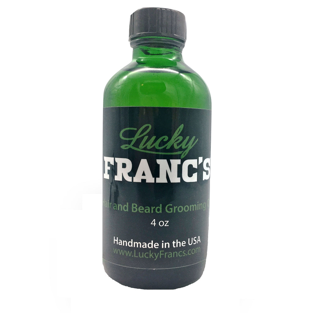 4 oz. Organic Grooming Oil for Hair and Beards