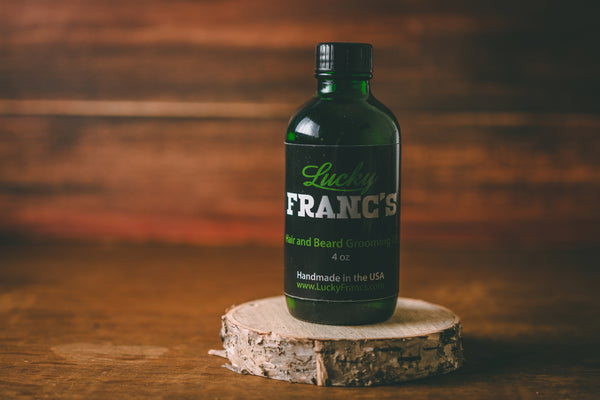 4 oz. Organic Grooming Oil for Hair and Beards