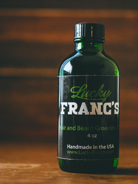 4 oz. Organic Grooming Oil for Hair and Beards