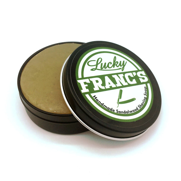Black & Gold Double Edge Safety Razor with Sandalwood Shave Soap